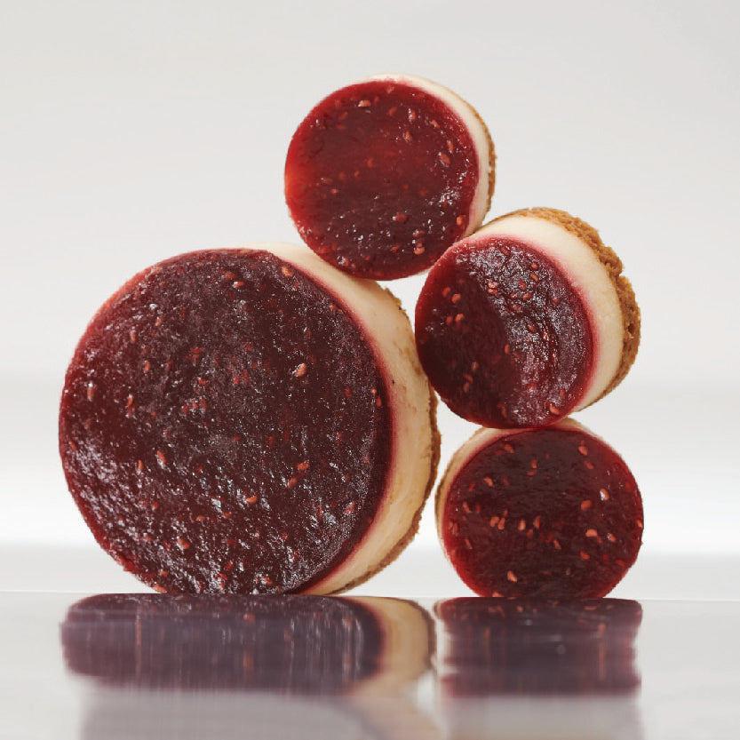 Frambozen & Aardbeien Cheesecake