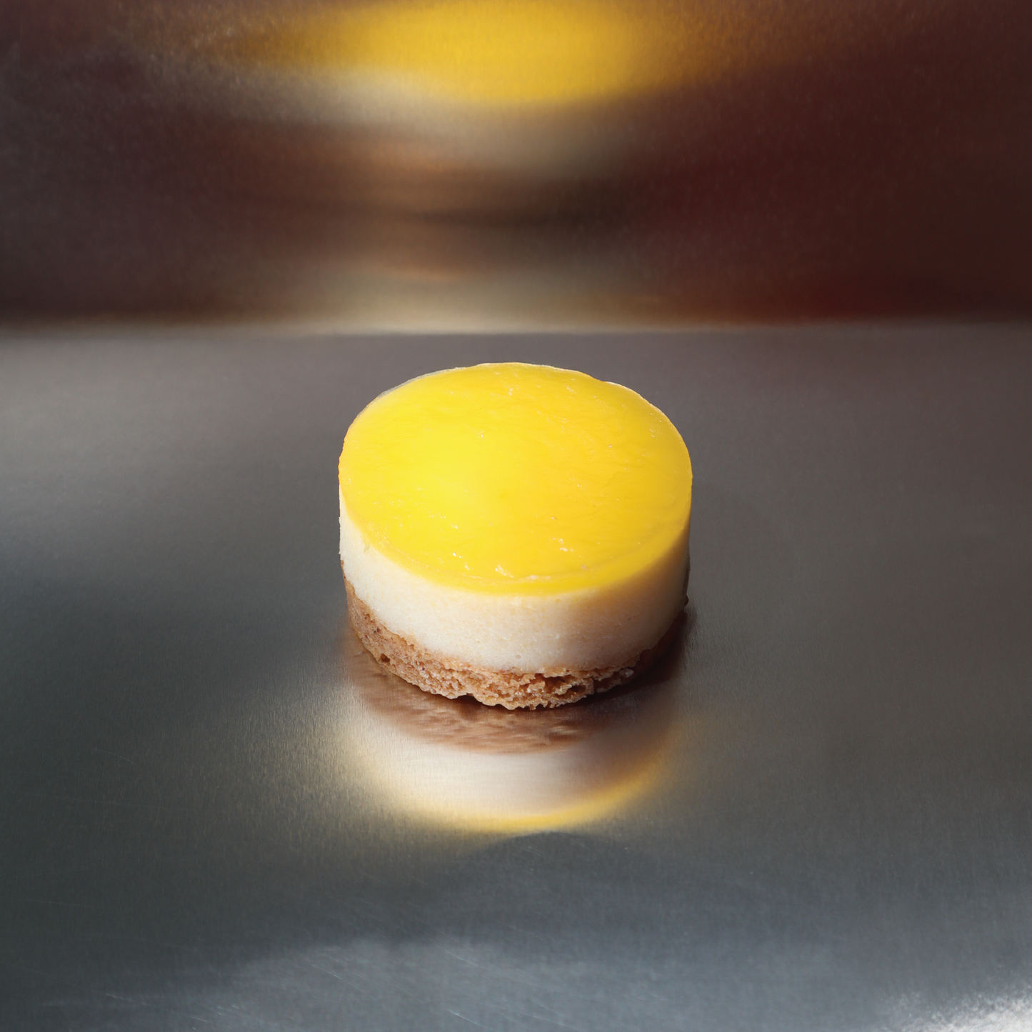 Mango & Yuzu Cheesecake Petit Four